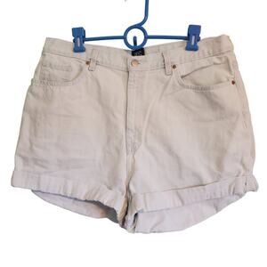 BDG Urban Outfitters Roll Hem Womens Mom High Rise Denim Shorts